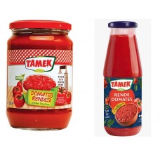 GRATED TOMATO (PASSATA/ TOMATO PUREE/DOMATES RENDESI) 650-700G TAMEK